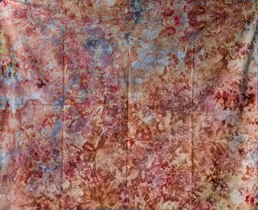 Flame - Ice Dyed Fabric
