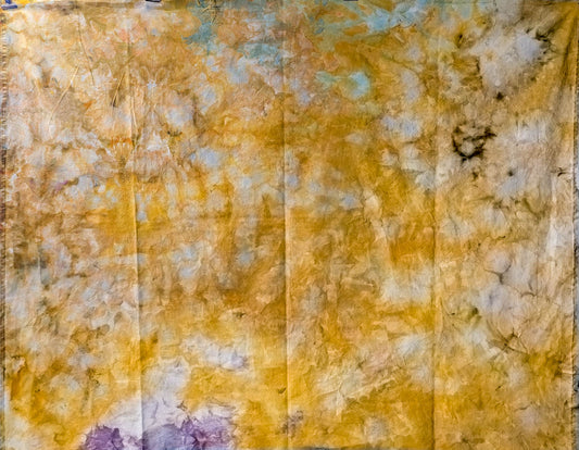 Golden - Ice Dyed Fabric