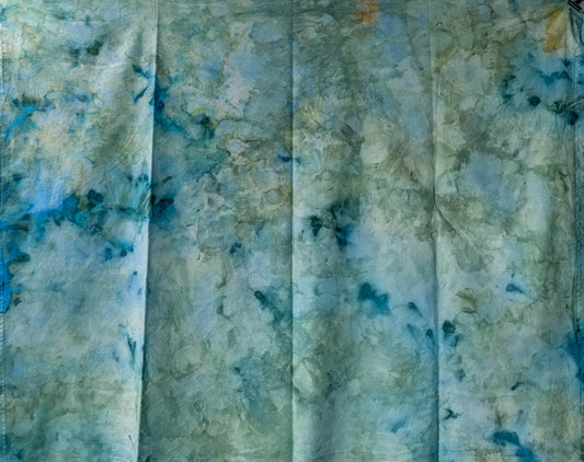 Tropical Ocean - Ice Dyed Fabric