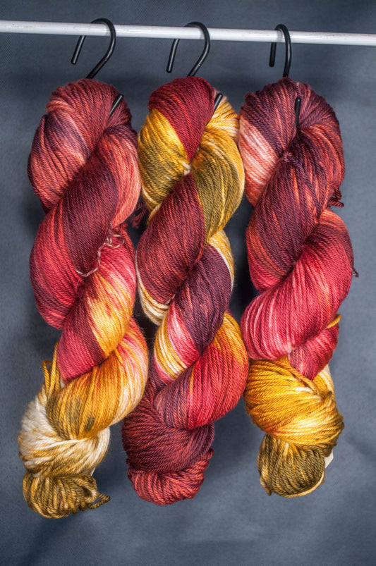 Amber Wine - Worsted Weight
