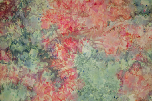 Dragon vs Phoenix - Ice Dyed Fabric