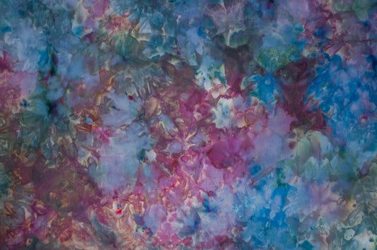 Primary Light - Ice Dyed Fabric