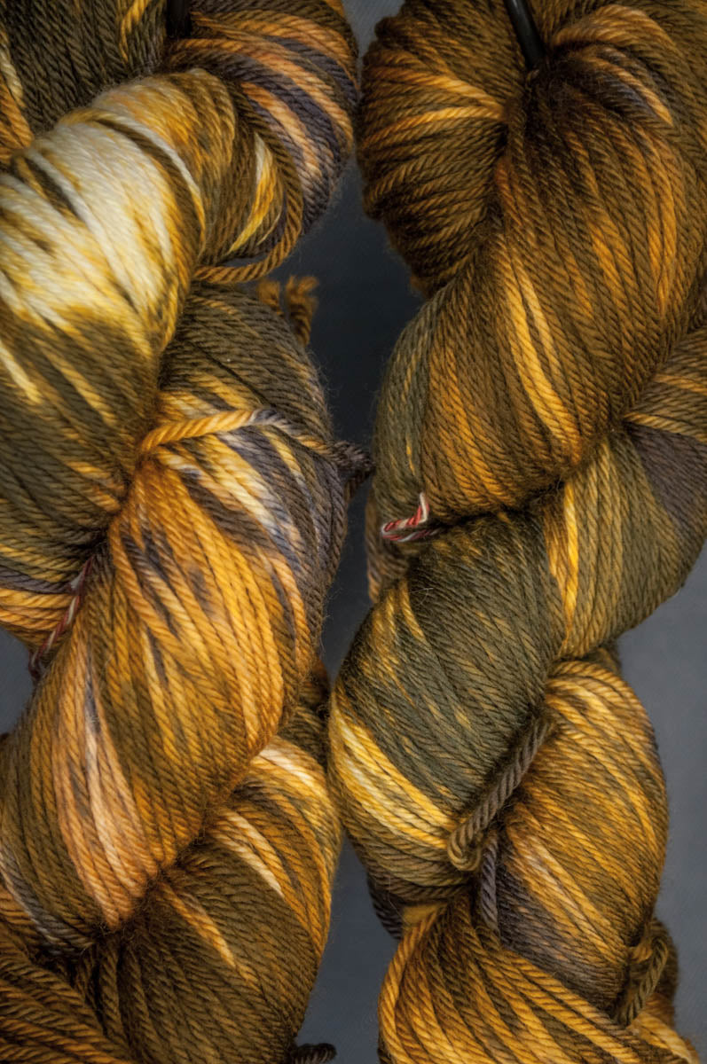 Golden Camo - Worsted Weight