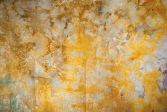 Golden - Ice Dyed Fabric