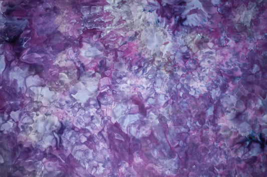 Lilacs - Ice Dyed Fabric