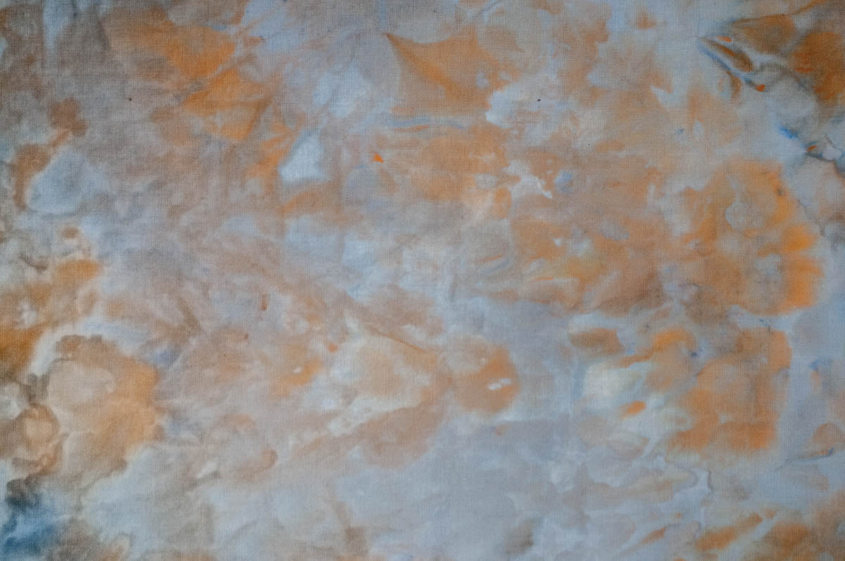 Blue Onyx - Ice Dyed Fabric