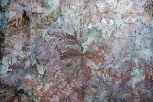 Misty Forest - Ice Dyed Fabric