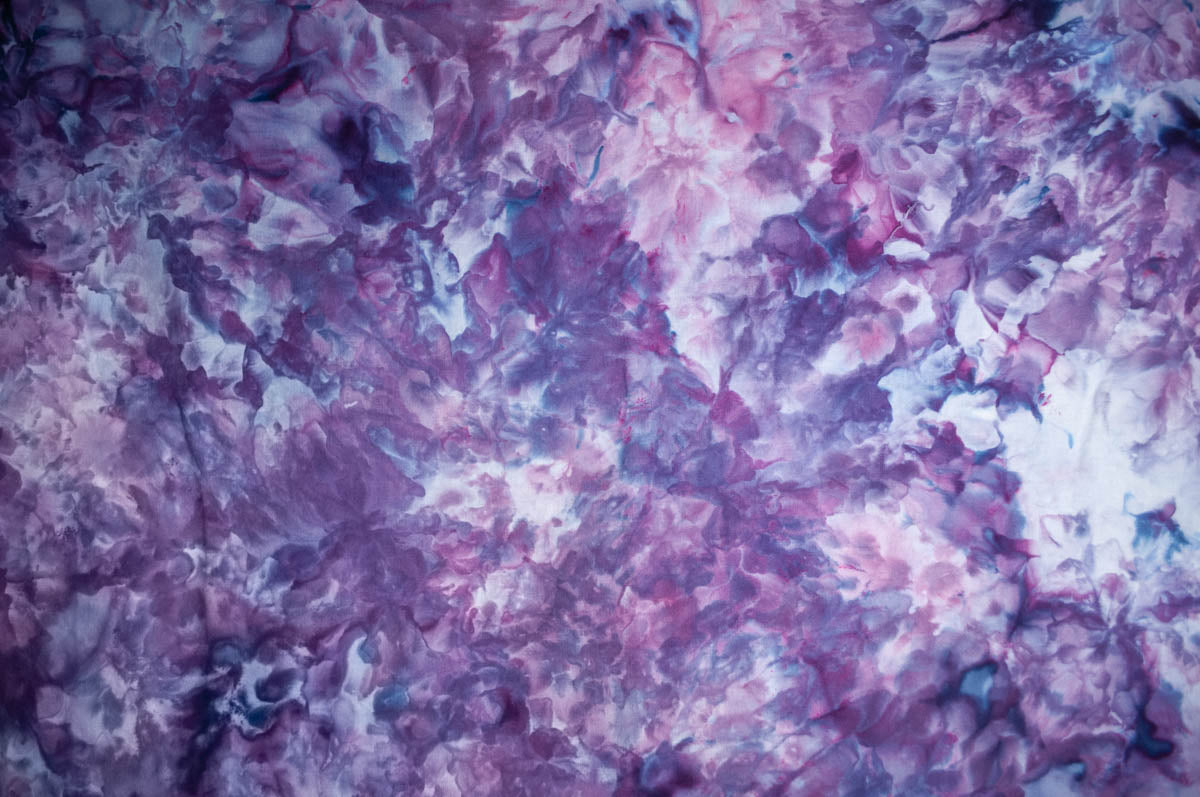 Wisteria - Ice Dyed Fabric