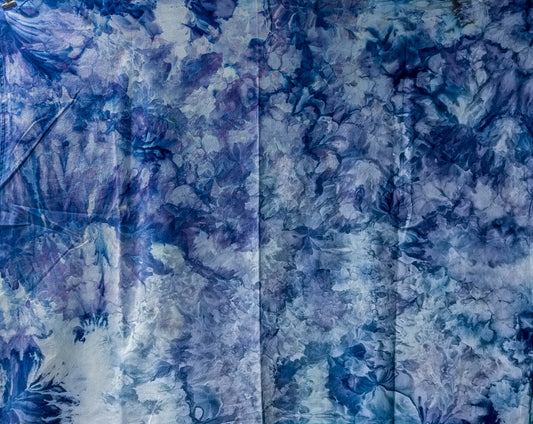 Sapphire - Ice Dyed Fabric