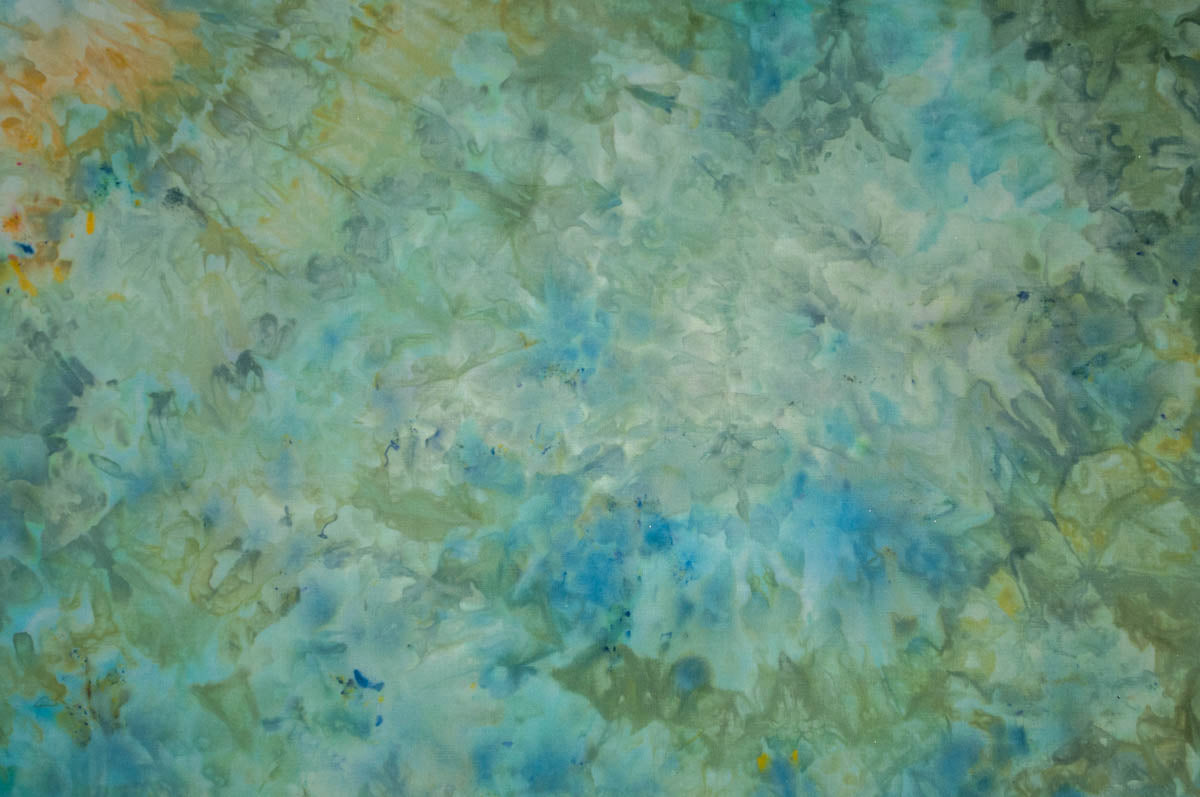 Sea Dragon - Ice Dyed Fabric