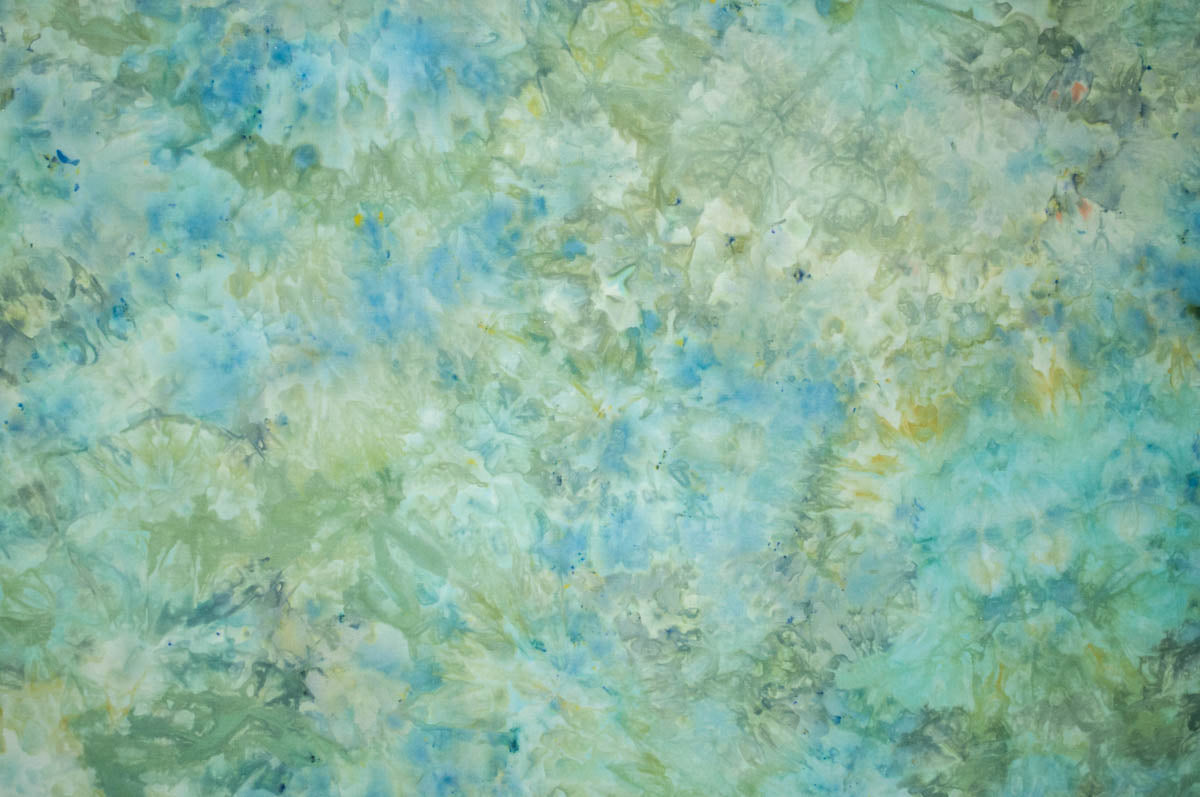 Sea Dragon - Ice Dyed Fabric