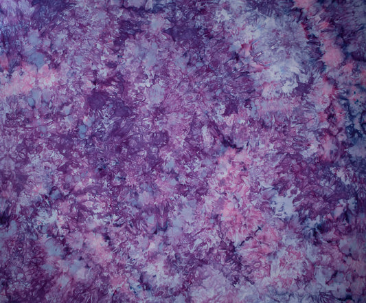 Purple Orchid - Ice Dyed Fabric