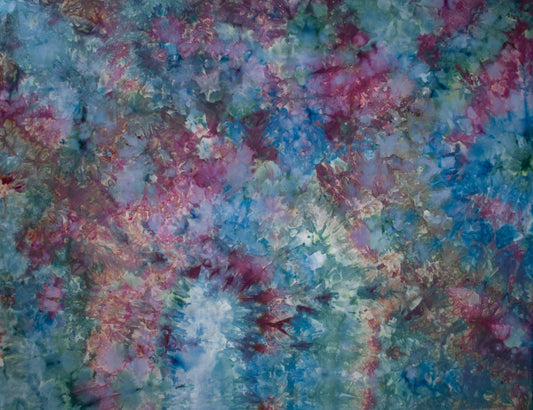 Primary Light - Ice Dyed Fabric